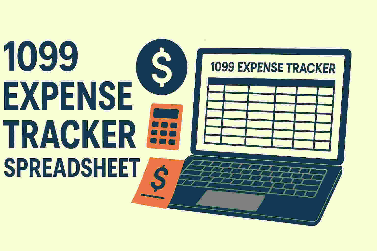 1099 expense tracker spreadsheet In 2025