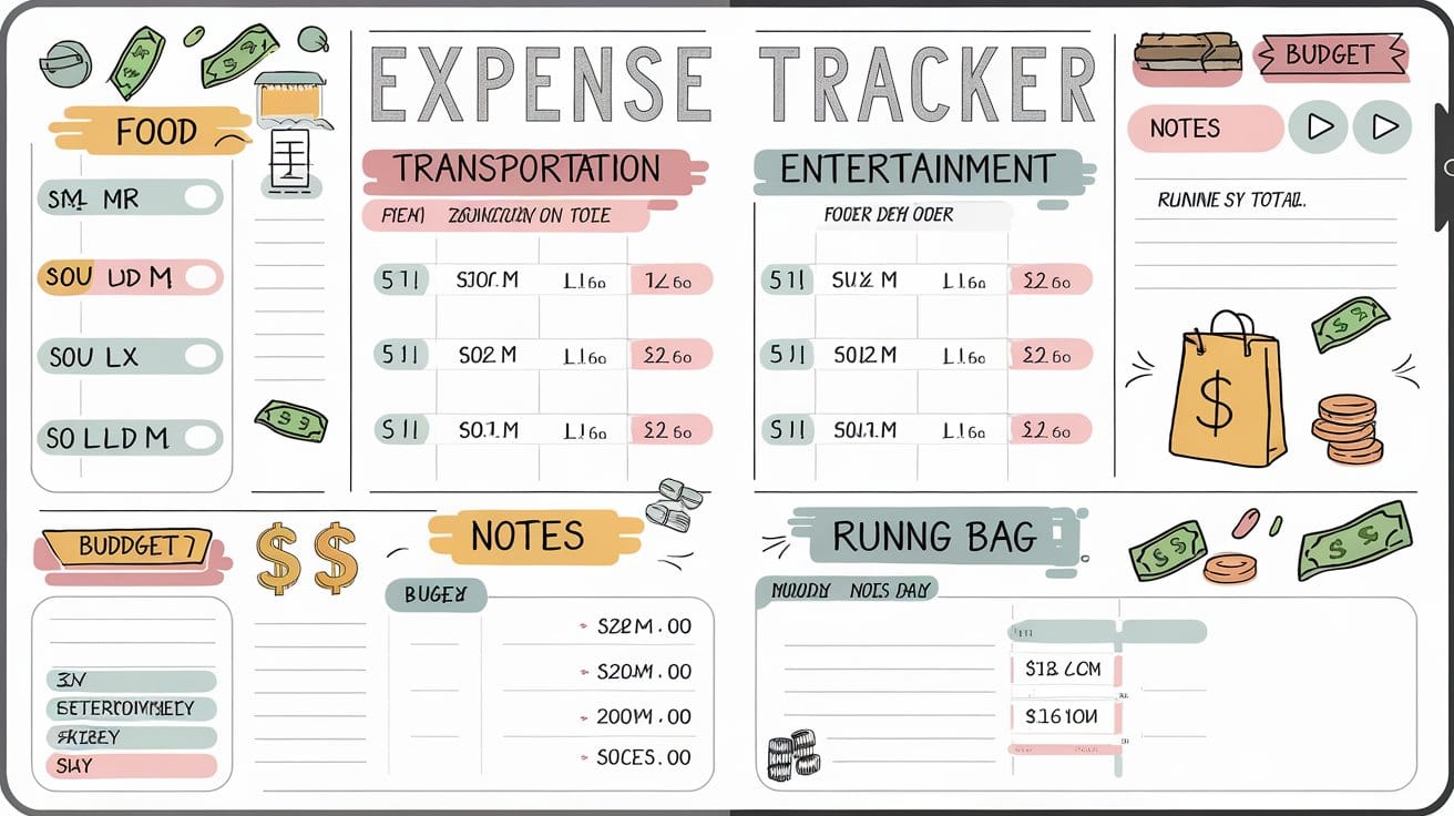 Expense Tracker Bullet Journal In Canada