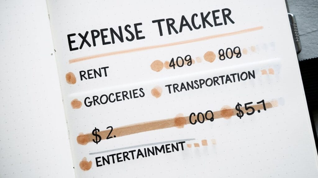 bullet journal expense tracker In USA
