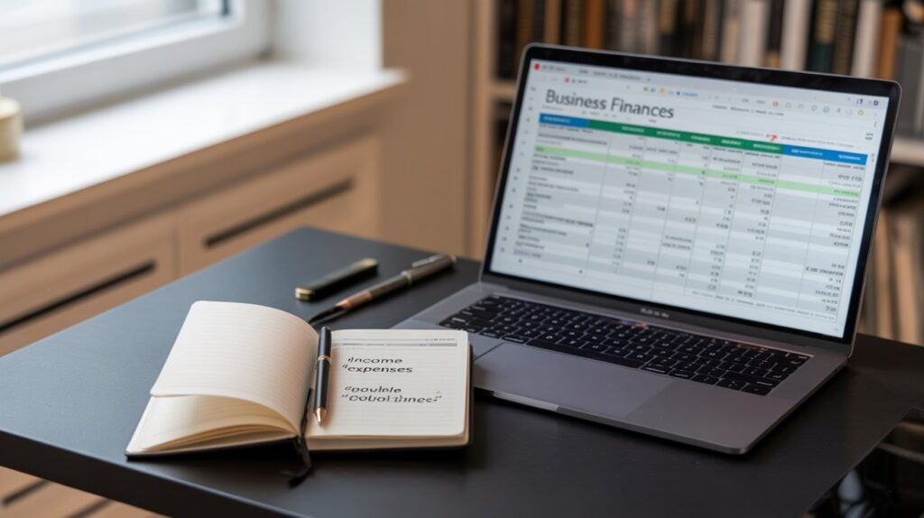 how to keep track of business expenses and income