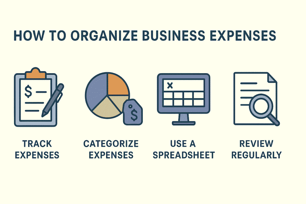 How to Organize Business Expenses
